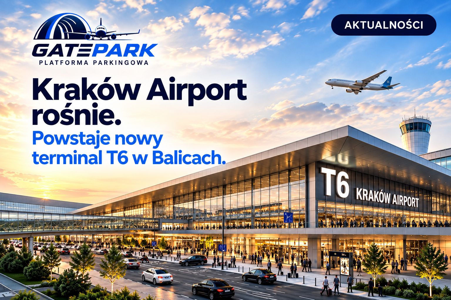 Nowy terminal T6 Kraków Airport w Balicach – GatePark
